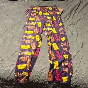 Willy Wonka candy pajama pants